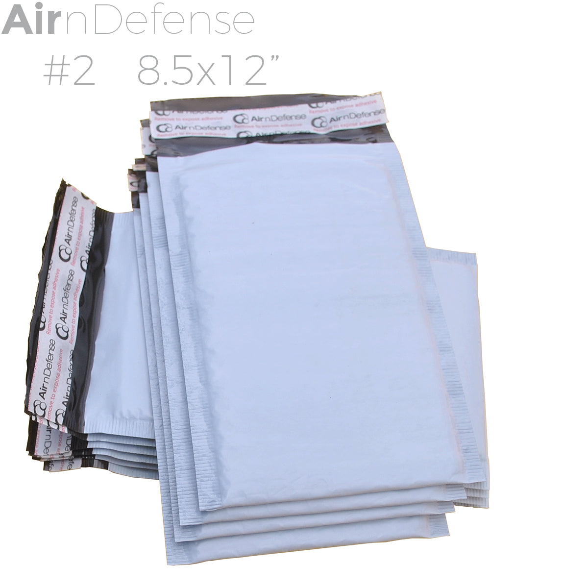 2 8.5x12 Poly Bubble Padded Envelopes Mailing Mailers Shipping Bags A –  AirnDefense